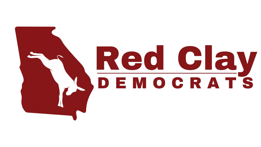Red Clary Logo on Clear