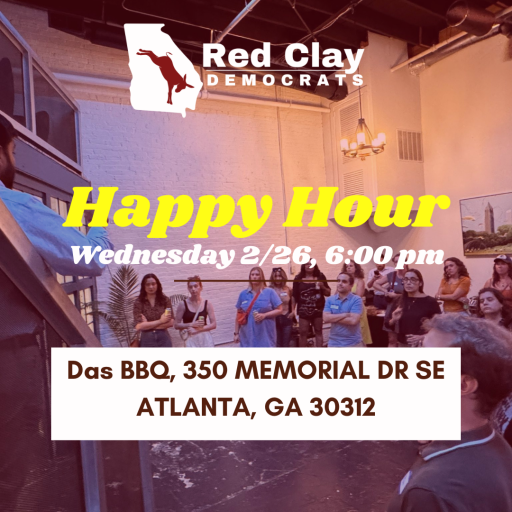 Feb 26th Happy Hour at 6:00 PM at Das BBQ