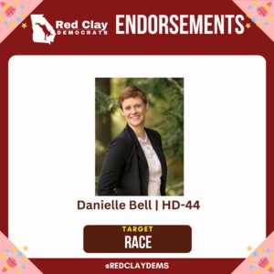 Red Clay Democrats endorsement: Danielle Bell, target race, Georgia House District 44